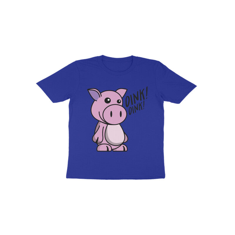 Toddler Half Sleeve Round Neck Tshirt – Piggy puraidoprints