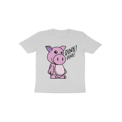 Toddler Half Sleeve Round Neck Tshirt – Piggy puraidoprints
