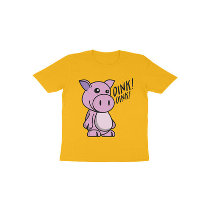 Toddler Half Sleeve Round Neck Tshirt – Piggy puraidoprints