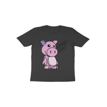 Toddler Half Sleeve Round Neck Tshirt – Piggy puraidoprints