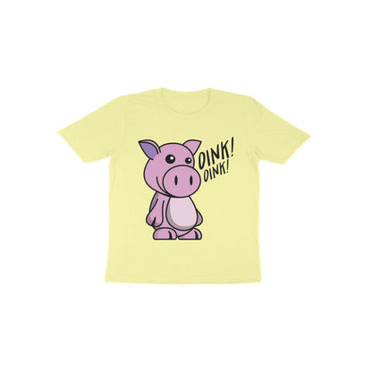 Toddler Half Sleeve Round Neck Tshirt – Piggy puraidoprints