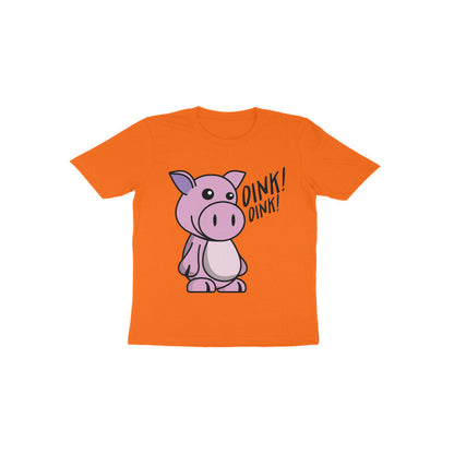 Toddler Half Sleeve Round Neck Tshirt – Piggy puraidoprints