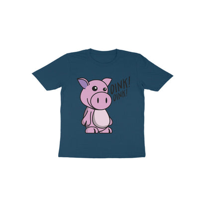 Toddler Half Sleeve Round Neck Tshirt – Piggy puraidoprints