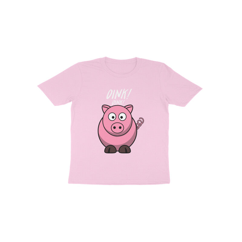 Toddler Half Sleeve Round Neck Tshirt – Piggy puraidoprints