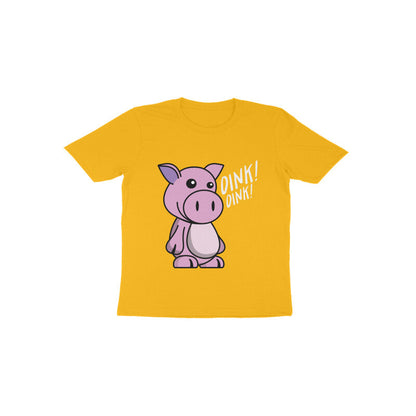 Toddler Half Sleeve Round Neck Tshirt – Piggy puraidoprints