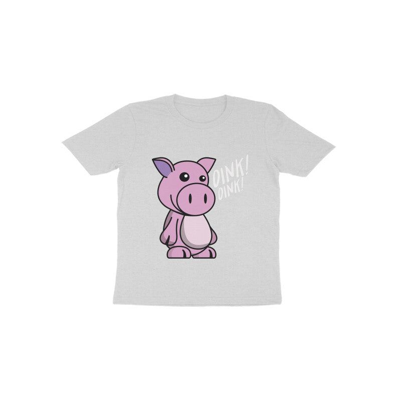 Toddler Half Sleeve Round Neck Tshirt – Piggy puraidoprints