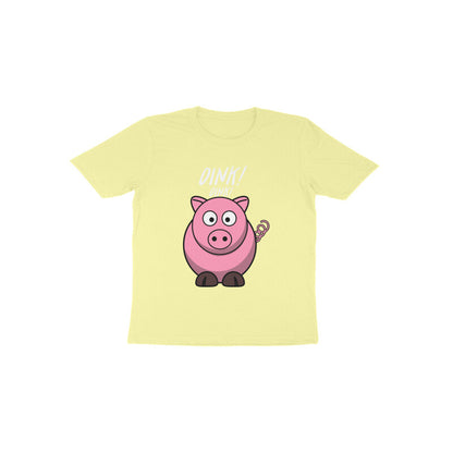 Toddler Half Sleeve Round Neck Tshirt – Piggy puraidoprints