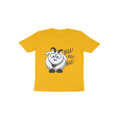 Toddler Half Sleeve Round Neck Tshirt – Sheep Baa Baa Baa puraidoprints