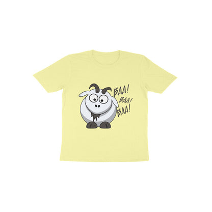 Toddler Half Sleeve Round Neck Tshirt – Sheep Baa Baa Baa puraidoprints