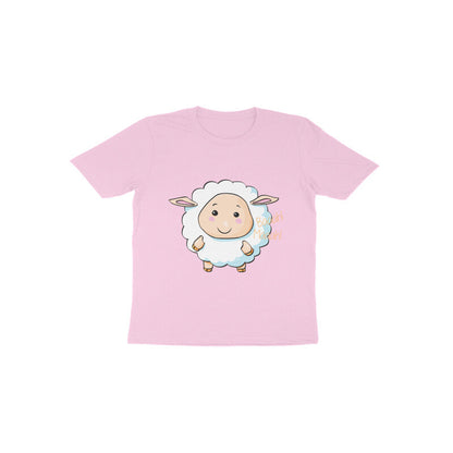 Toddler Half Sleeve Round Neck Tshirt – Sheep Baa Baa puraidoprints