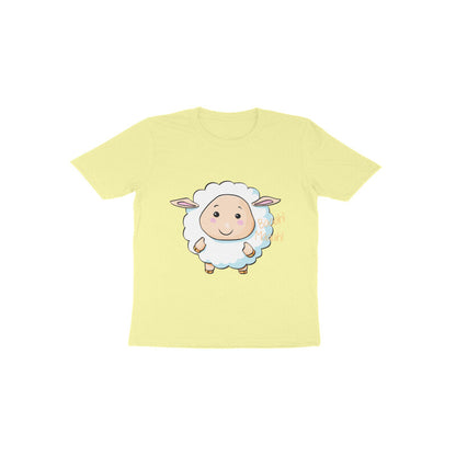 Toddler Half Sleeve Round Neck Tshirt – Sheep Baa Baa puraidoprints