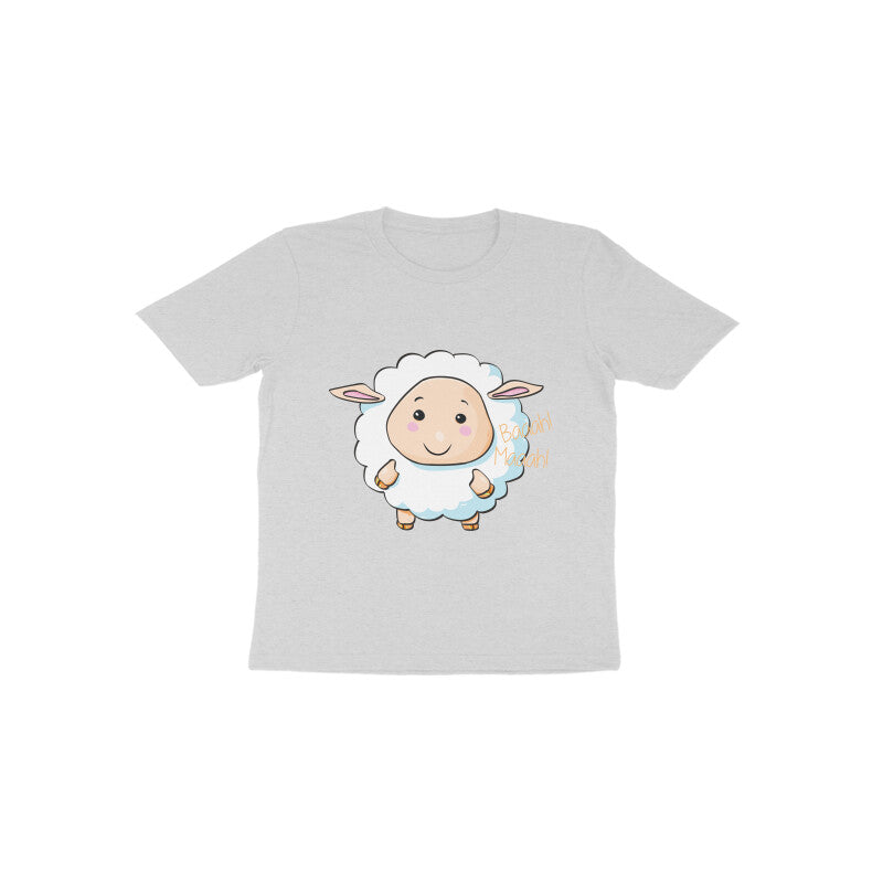 Toddler Half Sleeve Round Neck Tshirt – Sheep Baa Baa puraidoprints