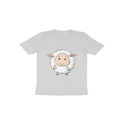 Toddler Half Sleeve Round Neck Tshirt – Sheep Baa Baa puraidoprints
