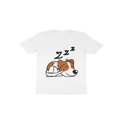 Toddler Half Sleeve Round Neck Tshirt – Sleepy Dog puraidoprints