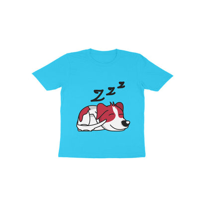 Toddler Half Sleeve Round Neck Tshirt – Sleepy Dog puraidoprints