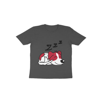Toddler Half Sleeve Round Neck Tshirt – Sleepy Dog puraidoprints