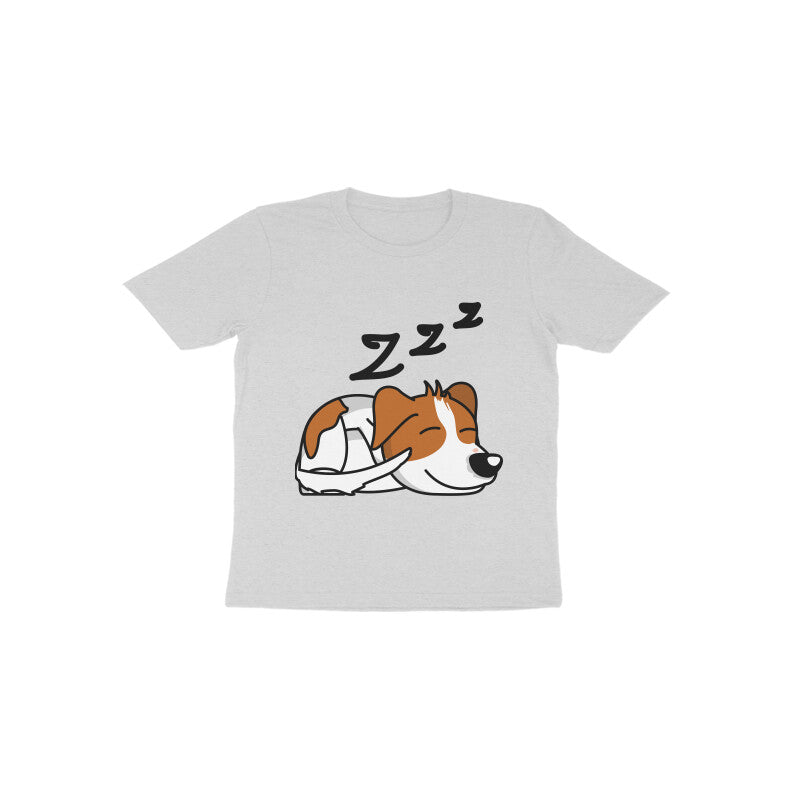 Toddler Half Sleeve Round Neck Tshirt – Sleepy Dog puraidoprints