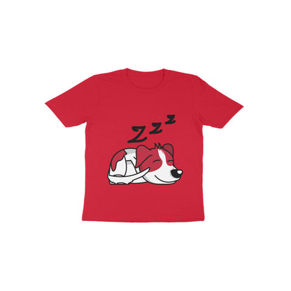 Toddler Half Sleeve Round Neck Tshirt – Sleepy Dog puraidoprints