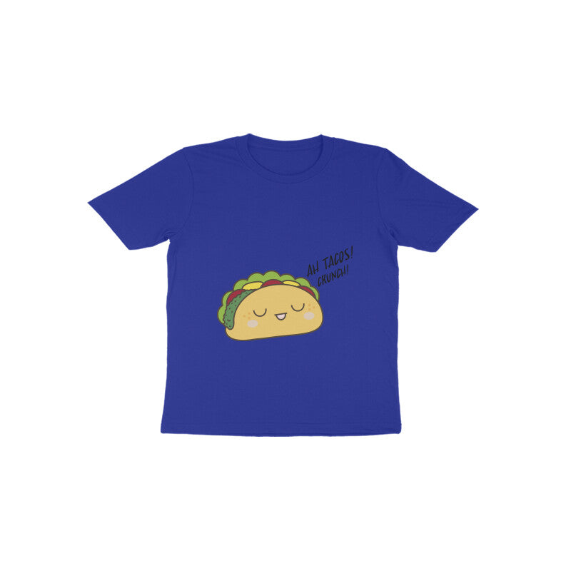 Toddler Half Sleeve Round Neck Tshirt –  Taco puraidoprints