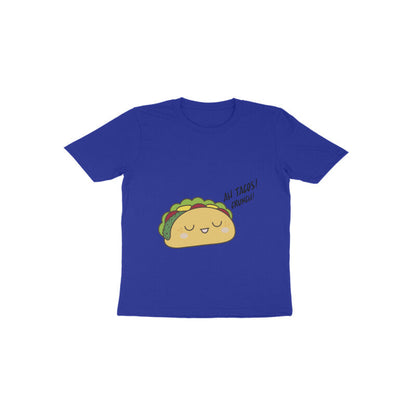 Toddler Half Sleeve Round Neck Tshirt –  Taco puraidoprints