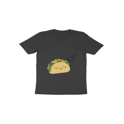 Toddler Half Sleeve Round Neck Tshirt –  Taco puraidoprints