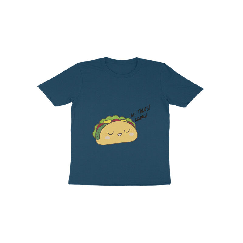 Toddler Half Sleeve Round Neck Tshirt –  Taco puraidoprints