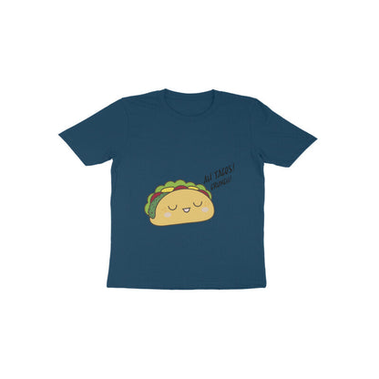 Toddler Half Sleeve Round Neck Tshirt –  Taco puraidoprints