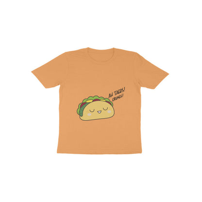 Toddler Half Sleeve Round Neck Tshirt –  Taco puraidoprints