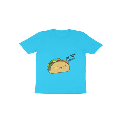 Toddler Half Sleeve Round Neck Tshirt –  Taco puraidoprints