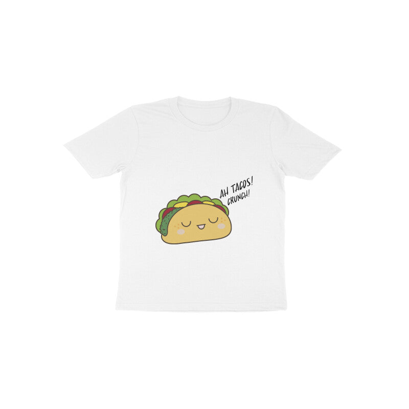 Toddler Half Sleeve Round Neck Tshirt –  Taco puraidoprints