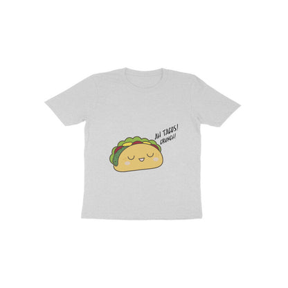 Toddler Half Sleeve Round Neck Tshirt –  Taco puraidoprints