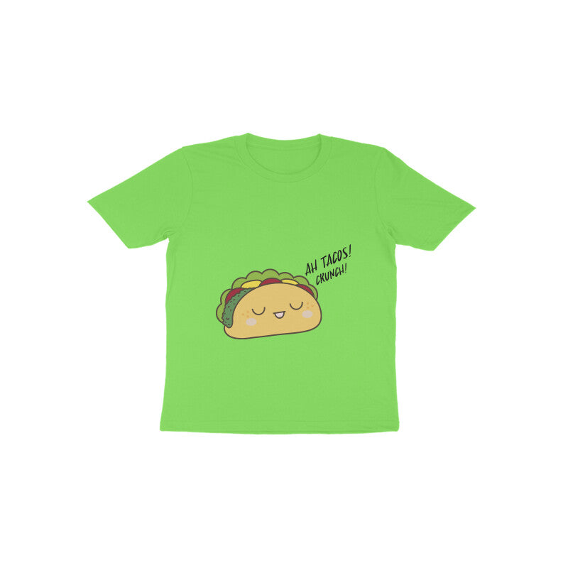 Toddler Half Sleeve Round Neck Tshirt –  Taco puraidoprints