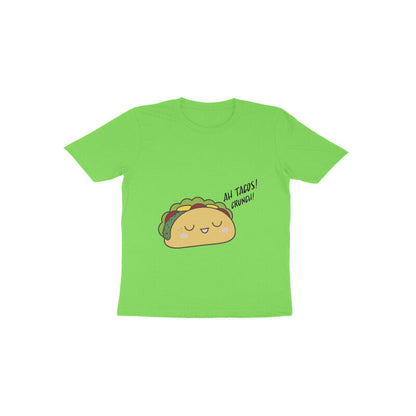 Toddler Half Sleeve Round Neck Tshirt –  Taco puraidoprints