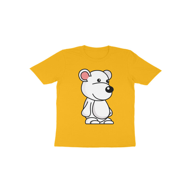 Toddler Half Sleeve Round Neck Tshirt – Teddy puraidoprints