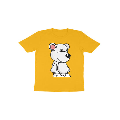 Toddler Half Sleeve Round Neck Tshirt – Teddy puraidoprints