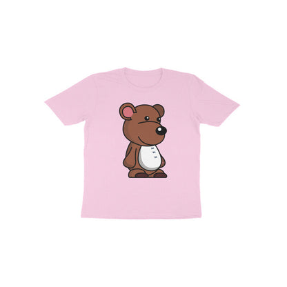 Toddler Half Sleeve Round Neck Tshirt – Teddy puraidoprints