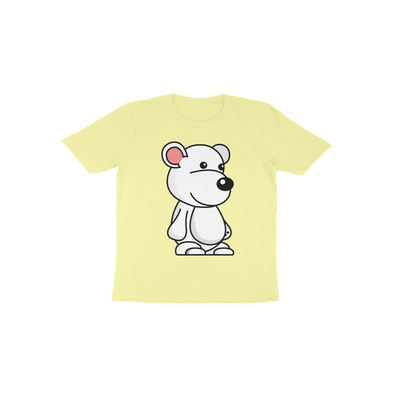 Toddler Half Sleeve Round Neck Tshirt – Teddy puraidoprints