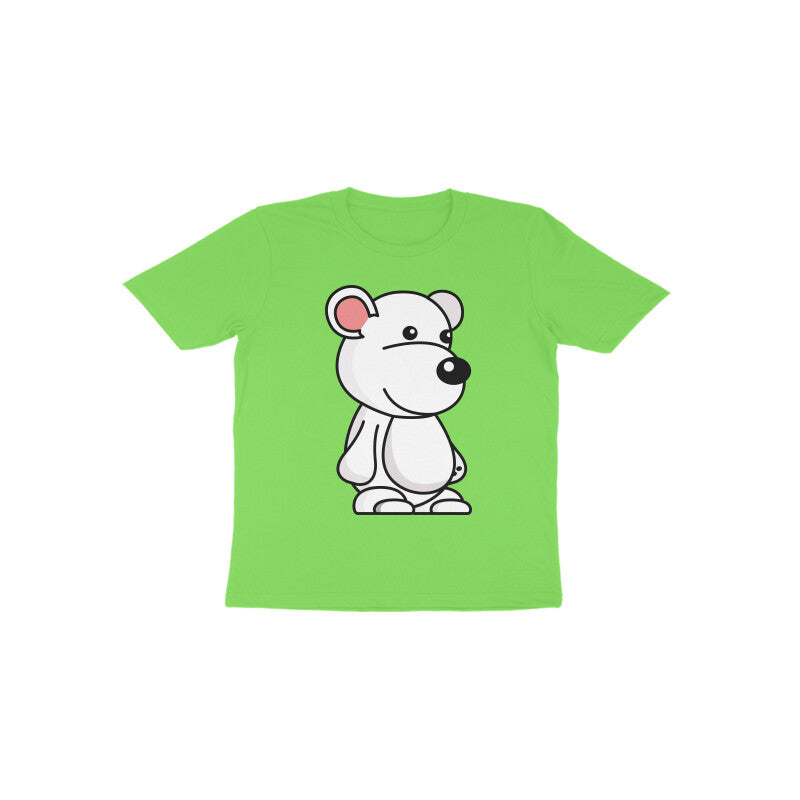 Toddler Half Sleeve Round Neck Tshirt – Teddy puraidoprints