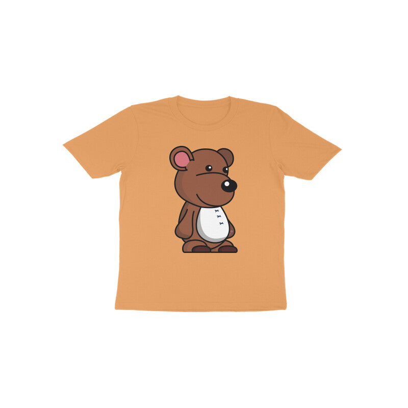 Toddler Half Sleeve Round Neck Tshirt – Teddy puraidoprints