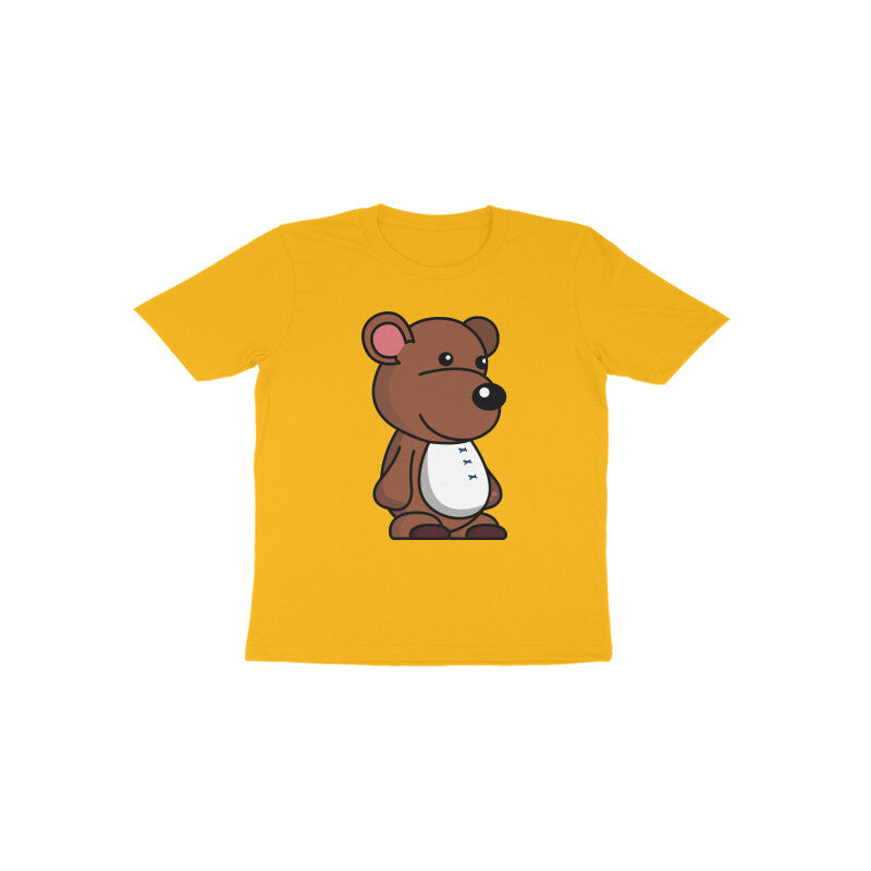 Toddler Half Sleeve Round Neck Tshirt – Teddy puraidoprints