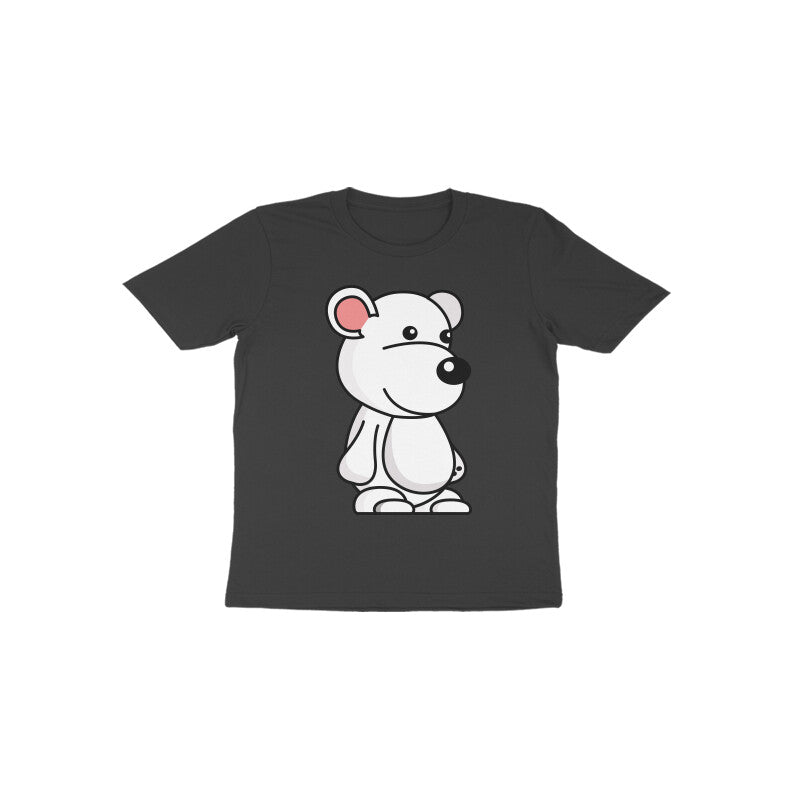 Toddler Half Sleeve Round Neck Tshirt – Teddy puraidoprints