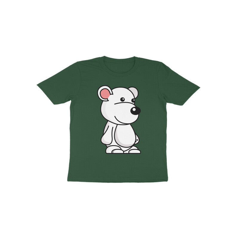 Toddler Half Sleeve Round Neck Tshirt – Teddy puraidoprints