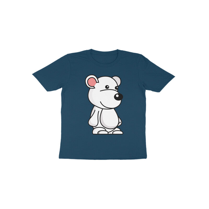 Toddler Half Sleeve Round Neck Tshirt – Teddy puraidoprints