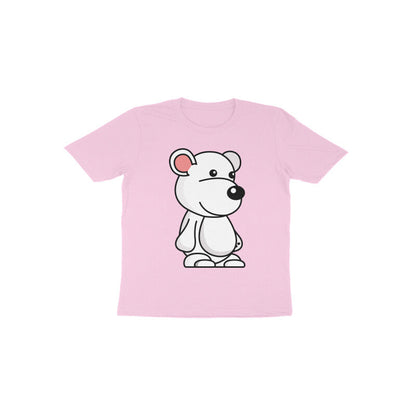 Toddler Half Sleeve Round Neck Tshirt – Teddy puraidoprints