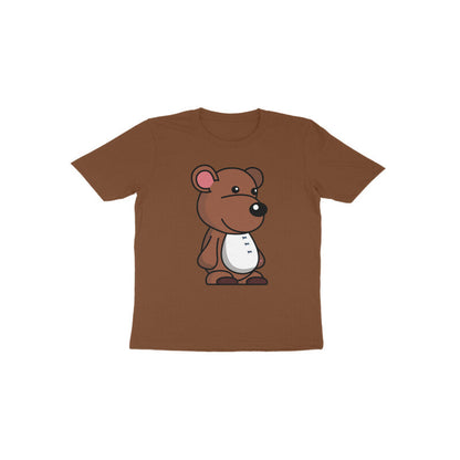 Toddler Half Sleeve Round Neck Tshirt – Teddy puraidoprints