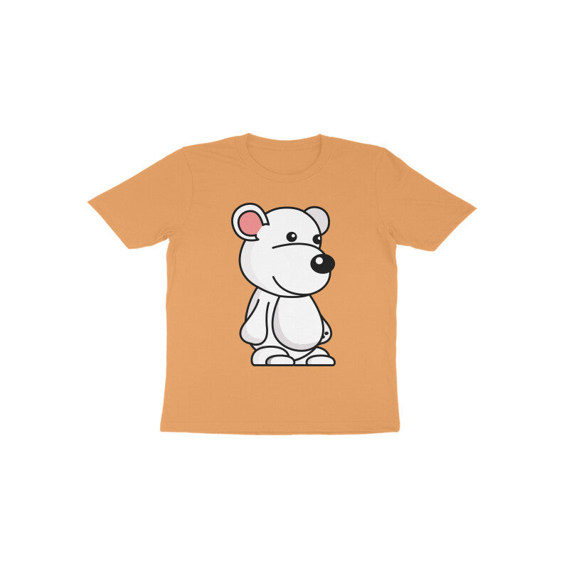 Toddler Half Sleeve Round Neck Tshirt – Teddy puraidoprints
