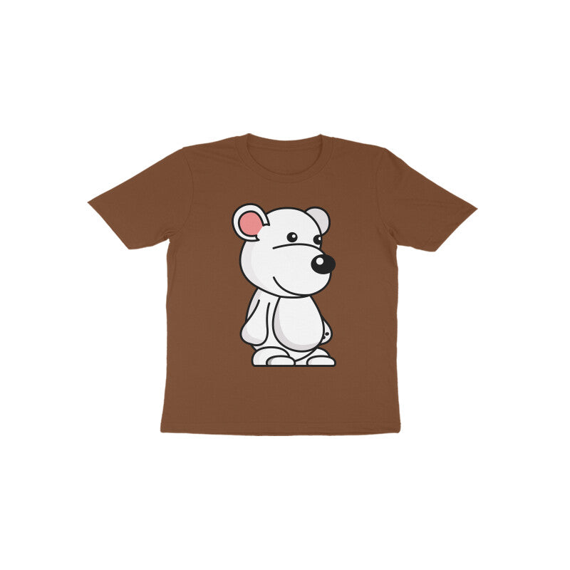 Toddler Half Sleeve Round Neck Tshirt – Teddy puraidoprints
