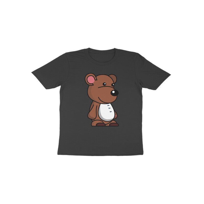 Toddler Half Sleeve Round Neck Tshirt – Teddy puraidoprints