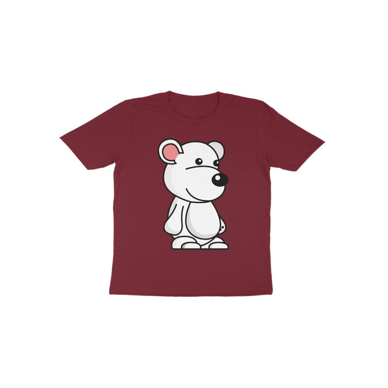 Toddler Half Sleeve Round Neck Tshirt – Teddy puraidoprints