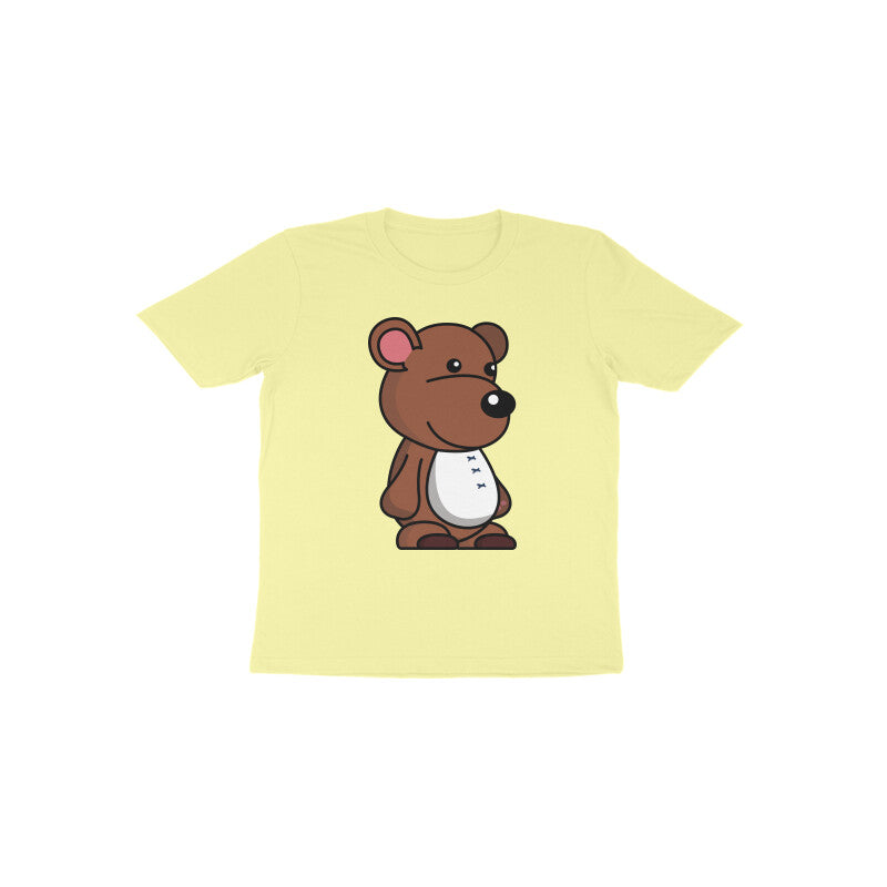 Toddler Half Sleeve Round Neck Tshirt – Teddy puraidoprints